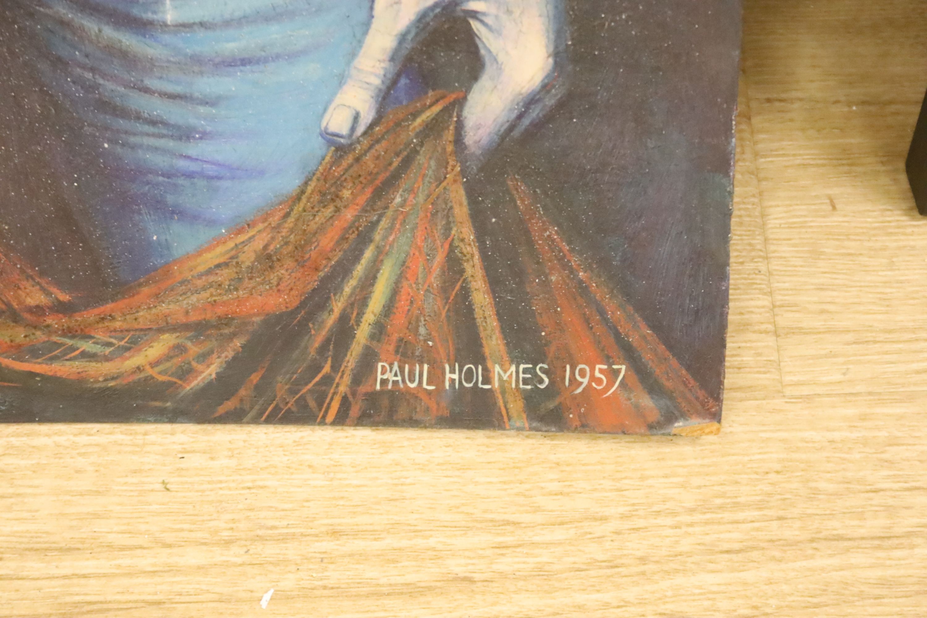 Paul Holmes, gentleman with fish